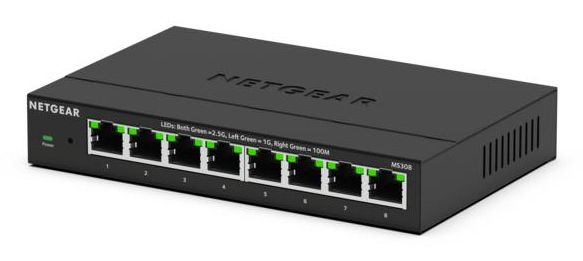 SWITCH UNMANAGED MULTI-GIGABIT (2,5 G) 8 PORTE