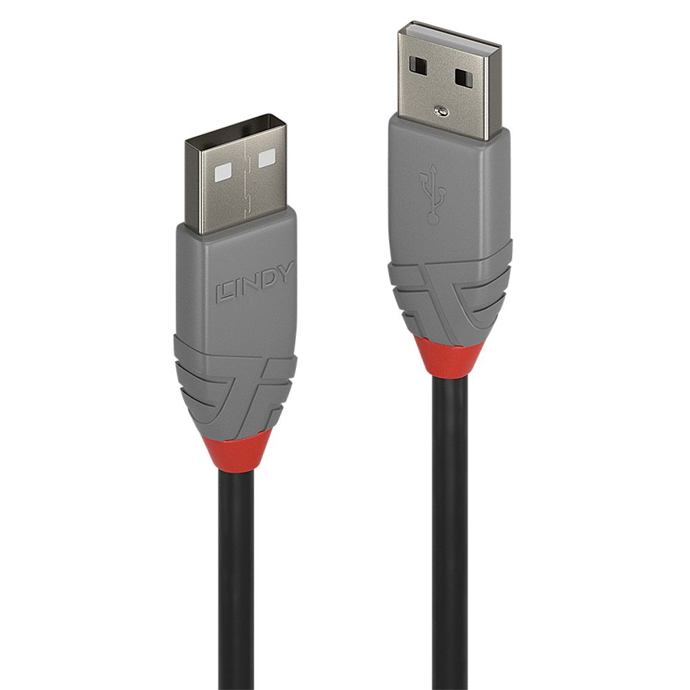 CAVO USB 2.0 TIPO A/A ANTHRA LINE, 1M