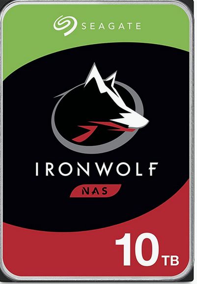 SEAGATE IRONWOLF 10TB SATA3 3.5 7200RPM CMR