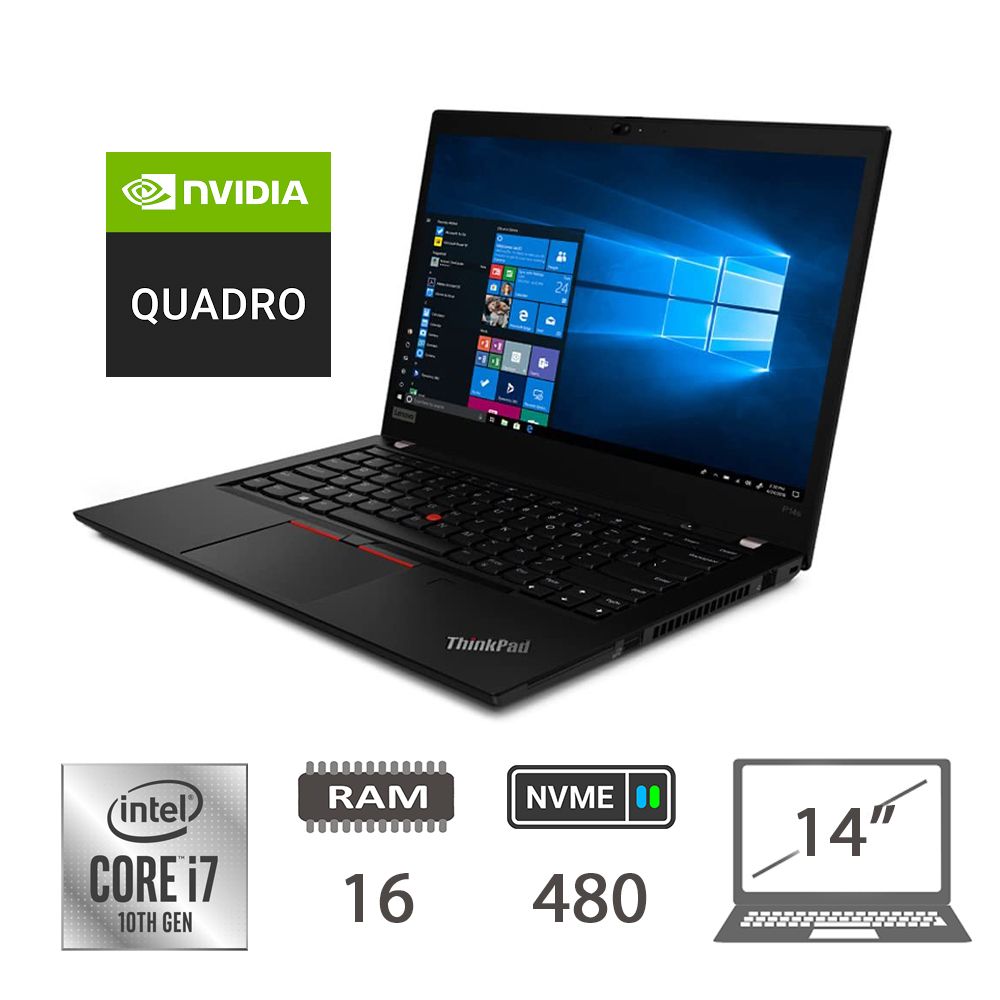 LENOVO P14S I7-10510U/16/NVME480/P520/14/W10P/2Y