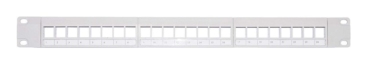 PANNELLO PATCH VUOTO COLORE GRIGIO 24 PORTE