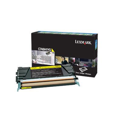TONER LEXMARK GIALLO PER C748 DA 10K