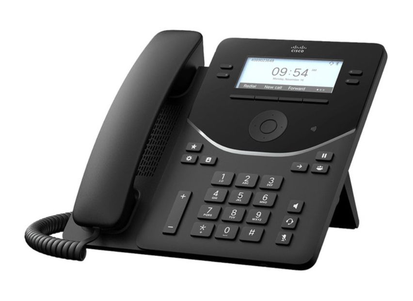 CISCO DESK PHONE 9841, CARBON BLACK