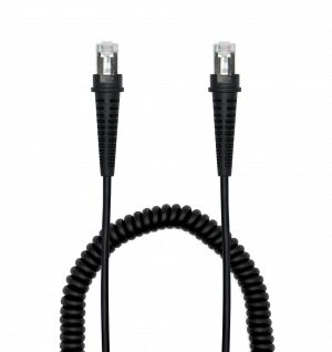 RJ45-RJ45 coiled cable,3.5m,Newland scanner to FR8