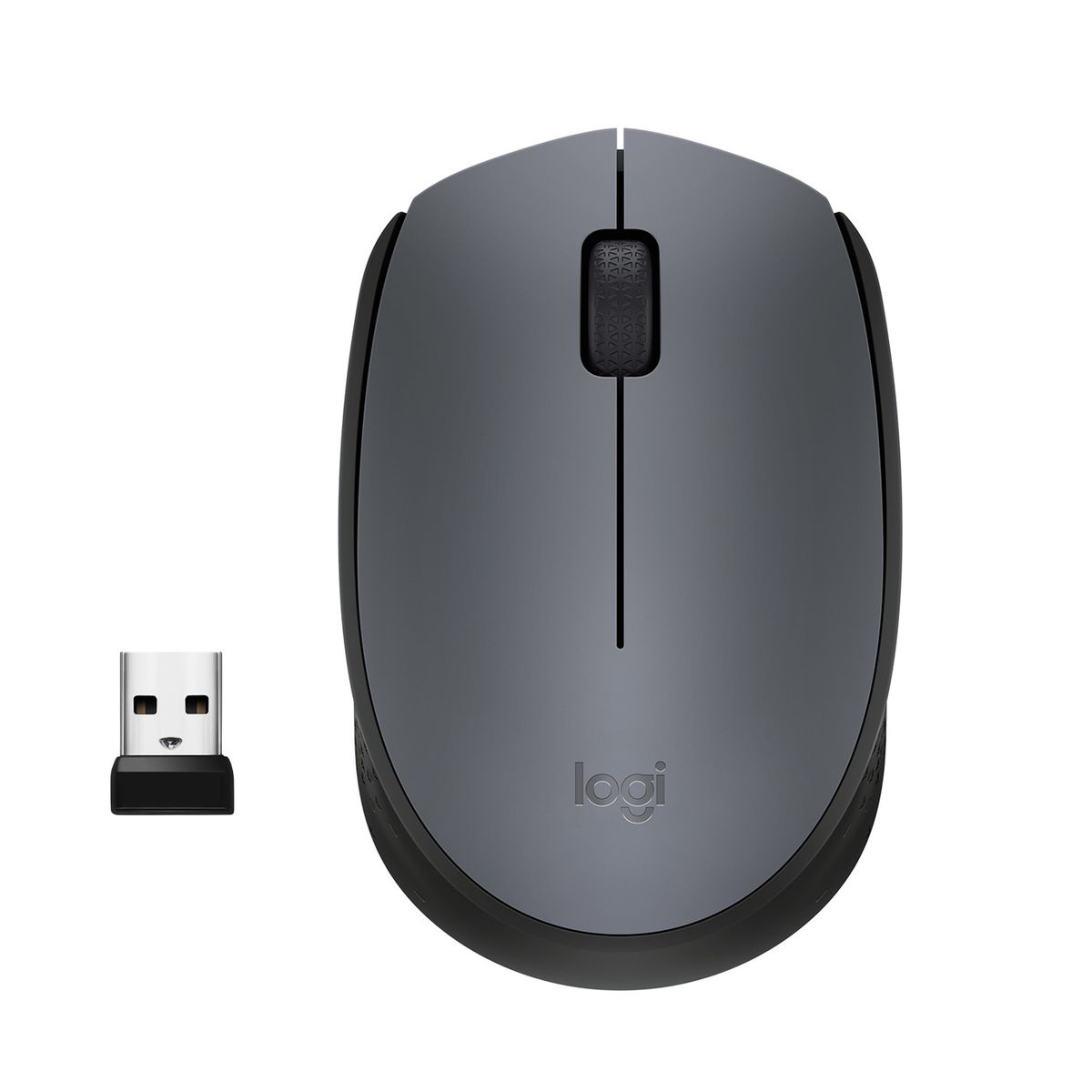 M170 WIRELESS MOUSE - GREY-K - 2.4GHZ - CLOSED BOX