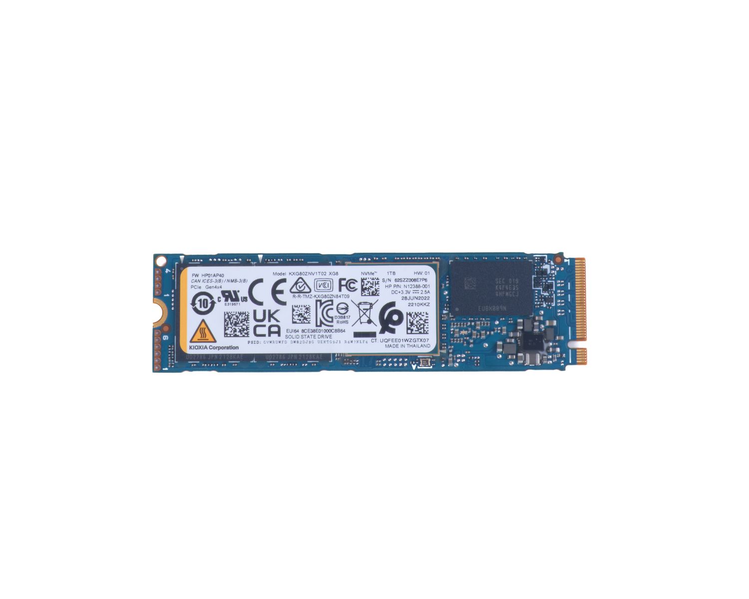 HP 1TB PCIE-4X4 SOLID STATE DRIVE