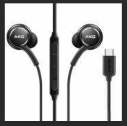 AKG EARPHONE BULK SKU USB C TYPE BLACK
