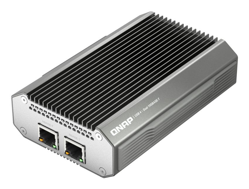QNAP USB 4 TYPE-C TO 2X 10GBE BASE-T NETWORK ADAPT