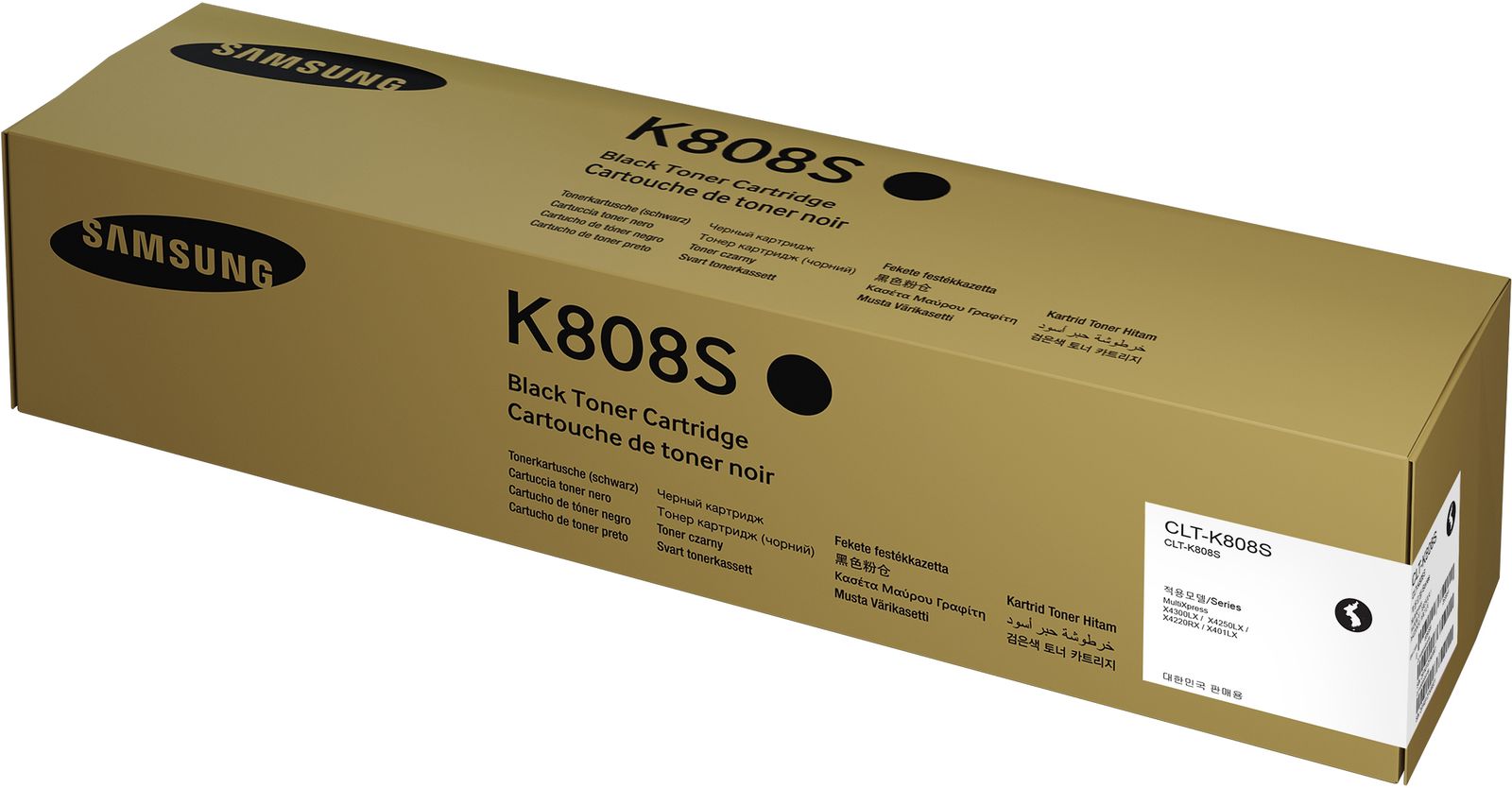 SAMSUNG CLT-K808S BLACK TONER CARTRIDGE