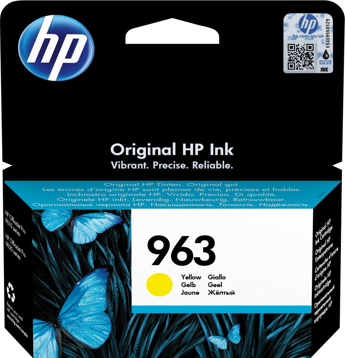 HP 963 YELLOW ORIGINAL INK CARTRIDGE