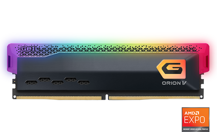 GEIL DIMM 16GB DDR5-6400MHZ DDR5 Orion V RGB-Gray
