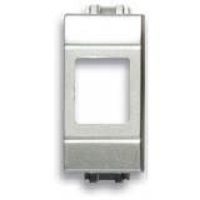 ADATTATORE MINICOM BTICINO LIGHT TECH SILVER