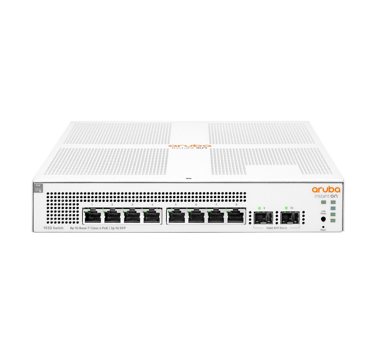 HPE NW Instant On Switch 1930 8p Gb PoE 124W 2p