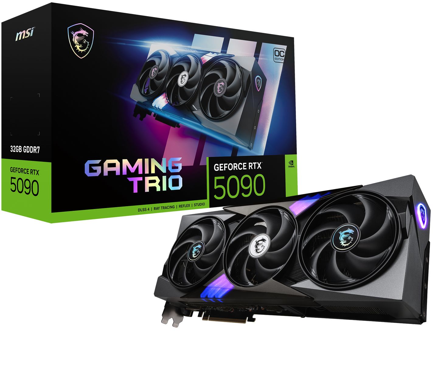 MSI VGA GEFORCE RTX 5090 32G GAMING TRIO OC