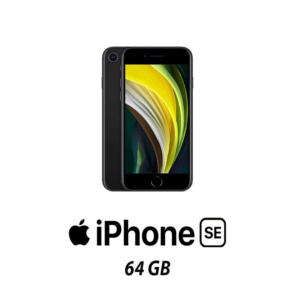 IPHONE SE (2020) 64GB BLACK/2Y