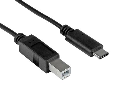 CAVO TYPE C TO USB 2.0 TIPO B MASCHIO 1 METRO