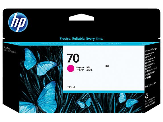 HP 70 MAGENTA 130 ML INK CARTRIDGE