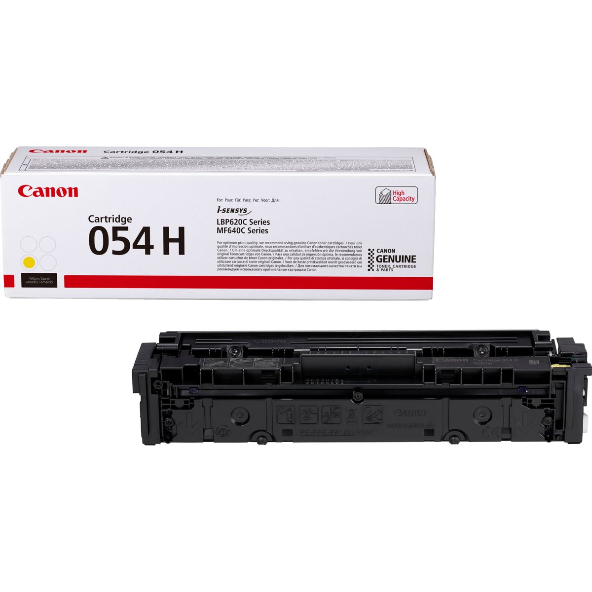054H Y - CARTUCCIA GIALLO, ALTA CAPACITA ,