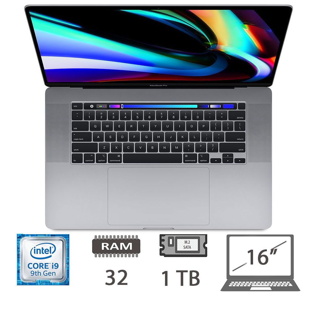 MBP 16 T.BAR(2019)I9-9880H/32/1TB/SG/2Y