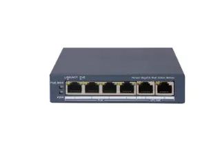Smart Managed, 4 Gigabit RJ45 PoE ports, 2 Gigabit