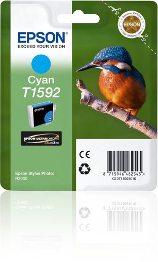 CARTUCCIA T1592 PESCATORE CIANO 1200PAG/17ML