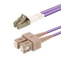 PATCHCORD DUPLEX LC/SC 50/125 OM4 Mt.1 Viola