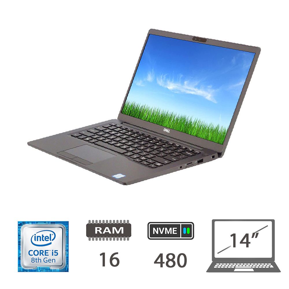 DELL 7400 - I5-8265U/16/NVME480/W11P/14/2Y