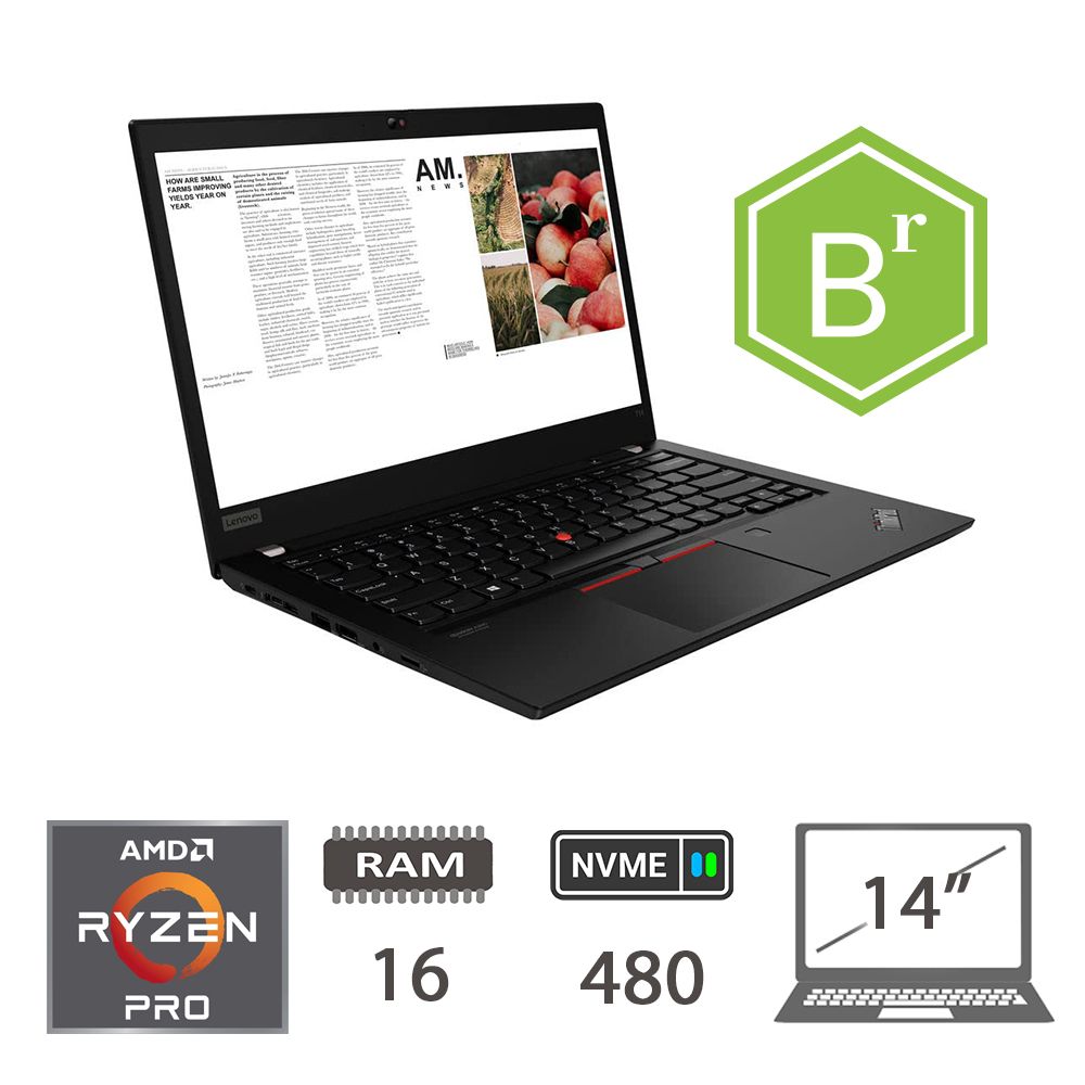 LENOVO T14 AMDRYZEN5 4650U/16/NVME480/14/W11P/2Y B