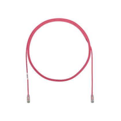 Patch Cord Cat.6 UTP 28AWG Pink mt.1