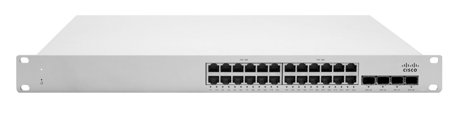 MERAKI MS225-24P L2 STCK CLD-MNGD 24X GIGE 370WPOE