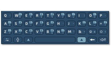 ALE-100 KEYBOARD QWERTY-QWERTZ