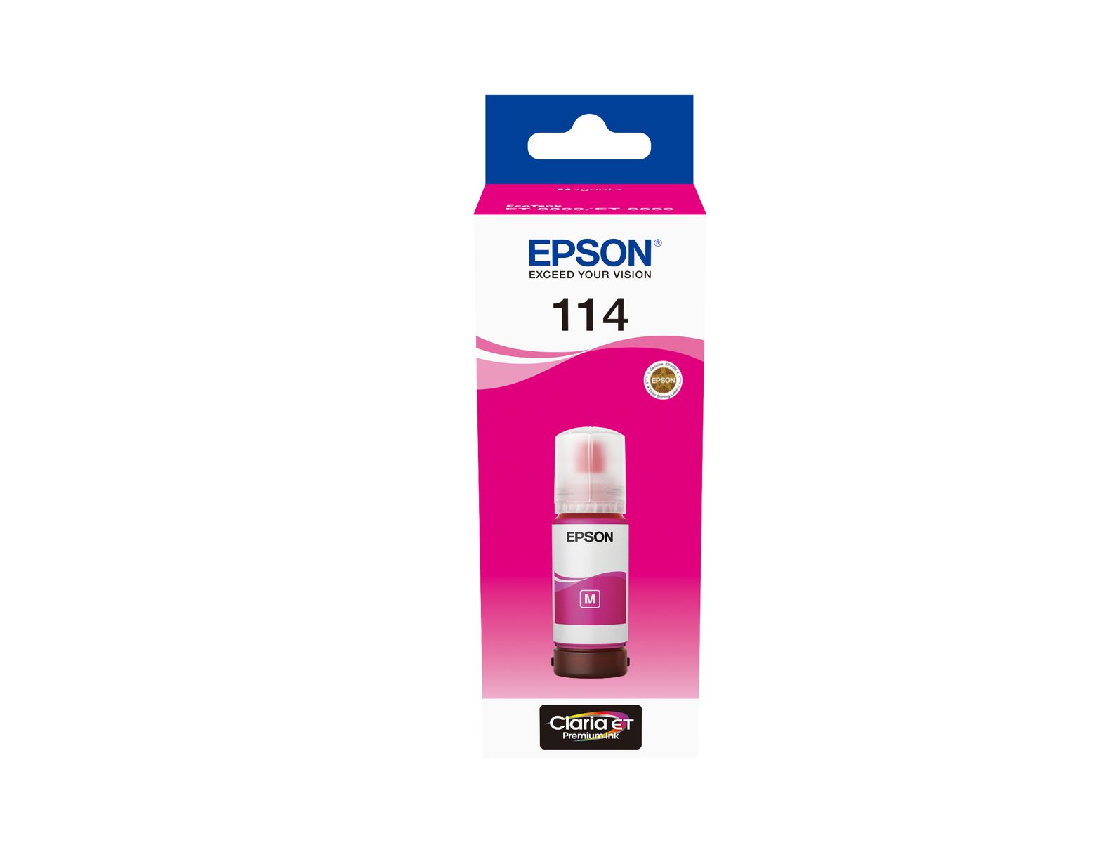 EPSON 114 ECOTANK MAGENTA INK  BOTTLE 70 ML