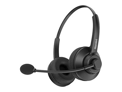 RENOVA CUFFIA BUSINESS BIAURALE BLUETOOTH CON MIC