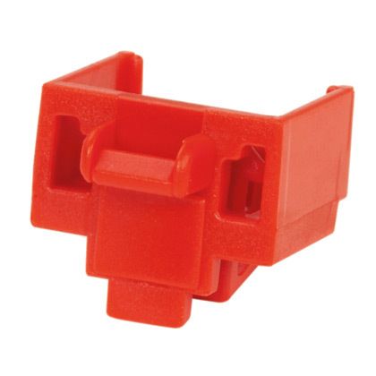 Jack Module Block-out Device 10 block-outs (Red)