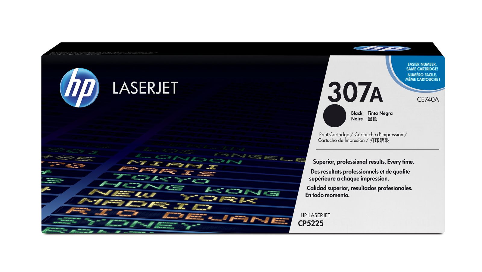 HP COLOR LASERJET CP5225 BLACK CRTG