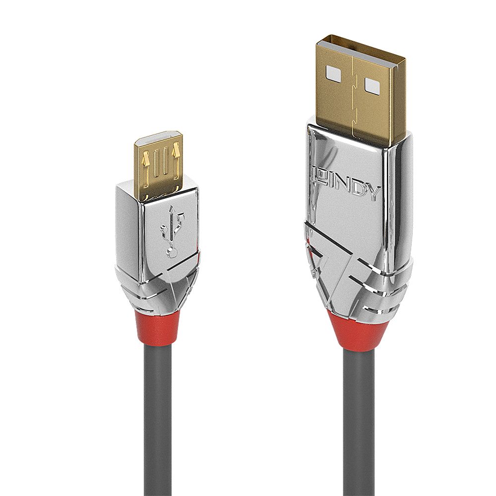 CAVO USB 2.0 TIPO A/MICRO-B CROMO LINE, 0.5M