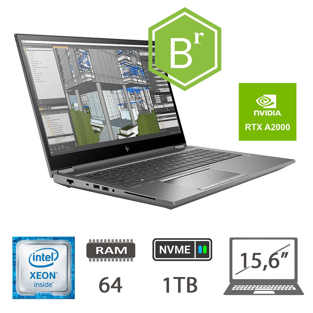 HP ZBOOK FURY 15 G8 W-11955M/64/1TB/A2000/W11P B