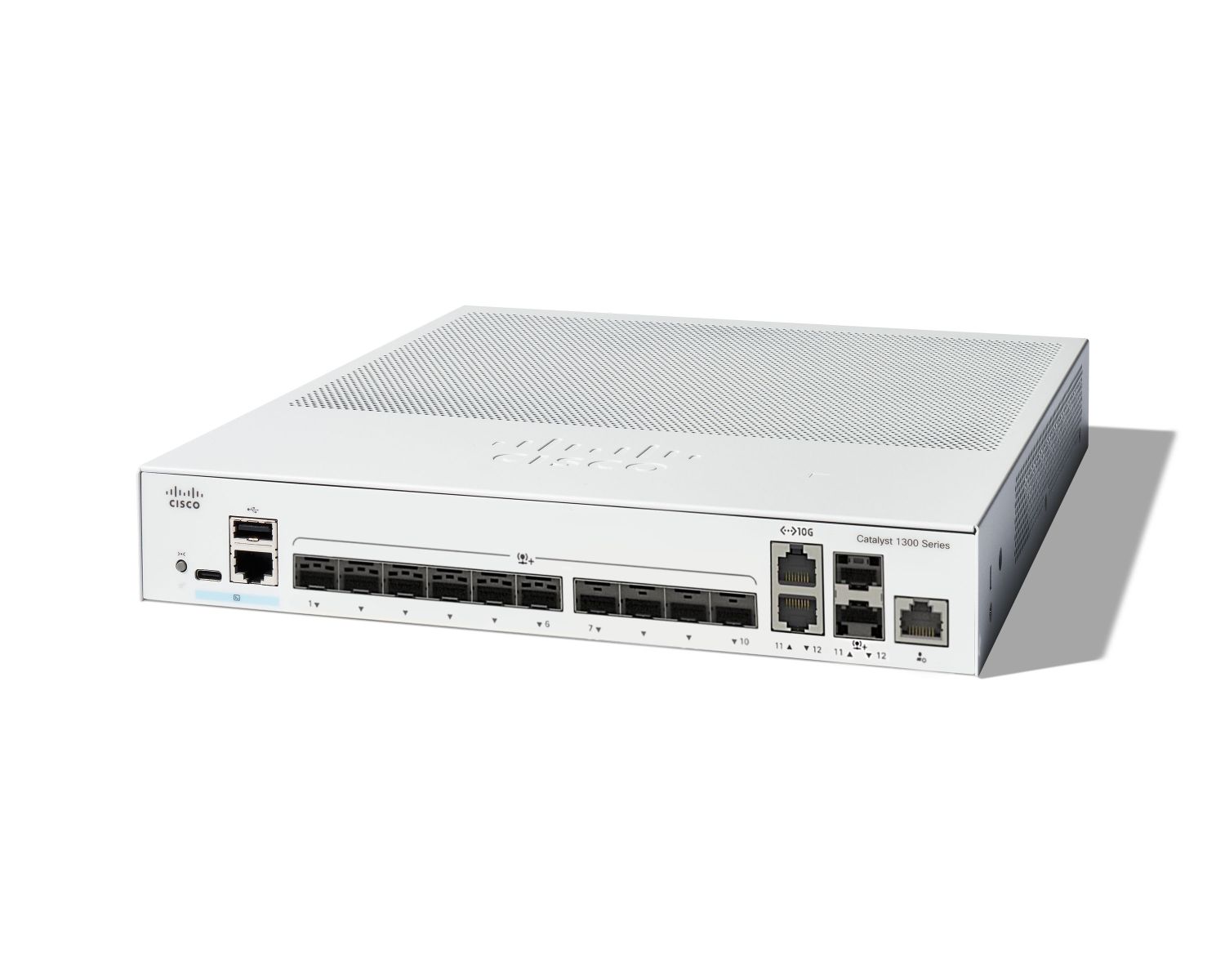 CATALYST 1300 12-PORT SFP+, 2X10GE SHARED