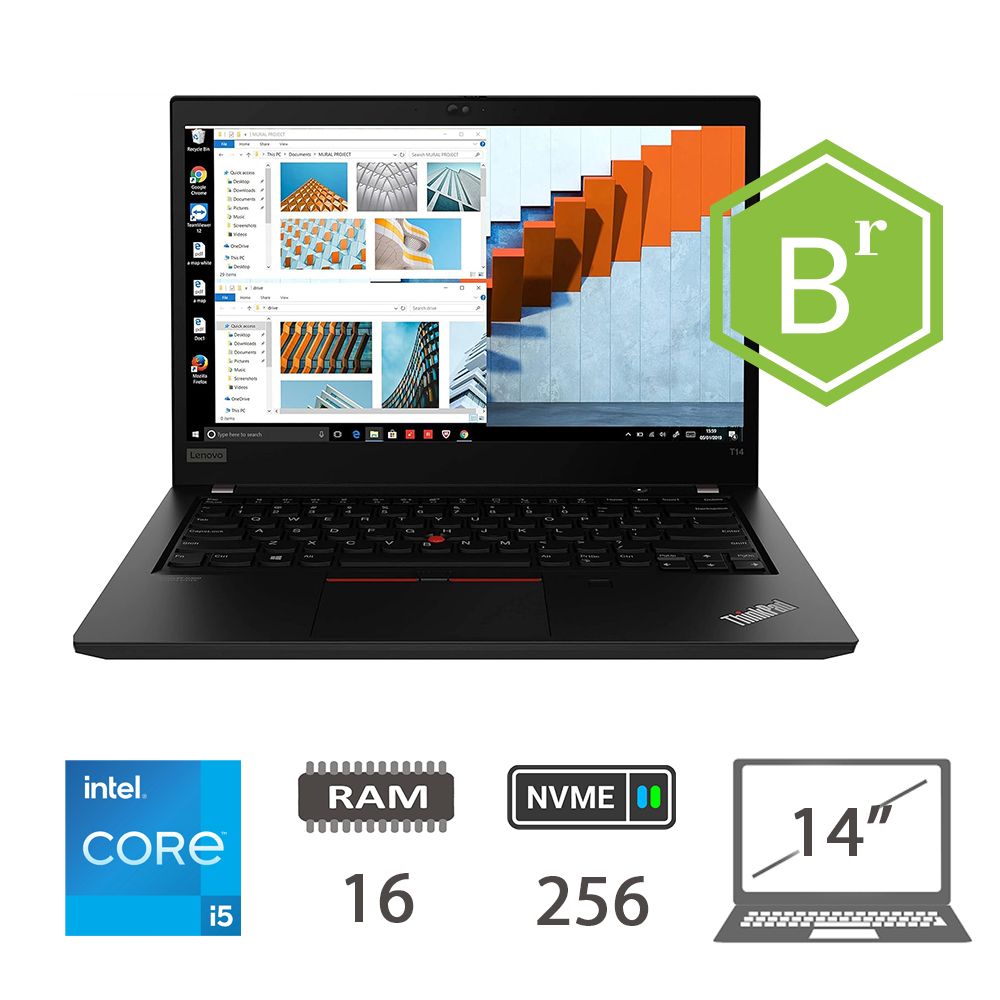 LENOVO T14 GEN 2 I5-1135G7/16/256/14/W11P/2Y ETH B