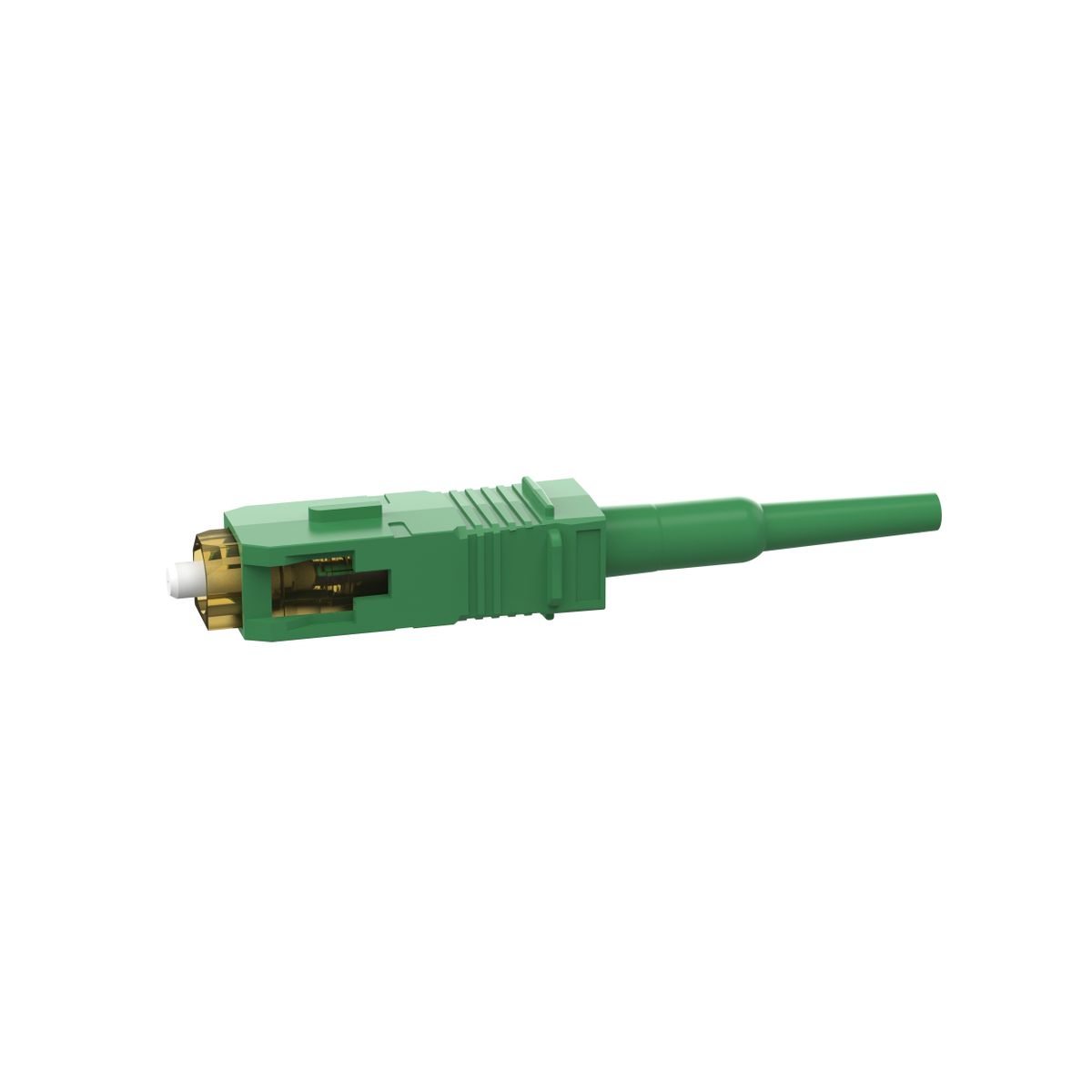 OptiCam SC-APC Fiber Optic Connector Singlemode