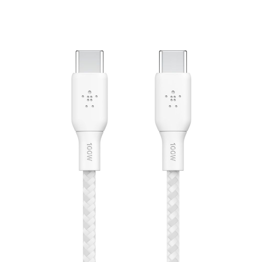 BOOST CHARGE 100W USB-C TO USB-C 3M WHITE