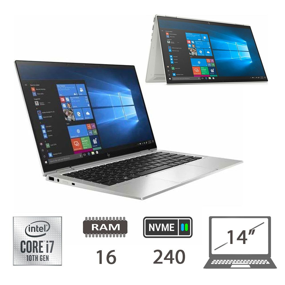 HP X360 1040 G7 TOUCH I7-10610U/16/NVME256/W11P/2Y
