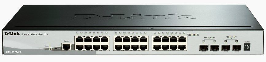 28-PORT GIGABIT STACKABLE SMART MANAGED SWITCH