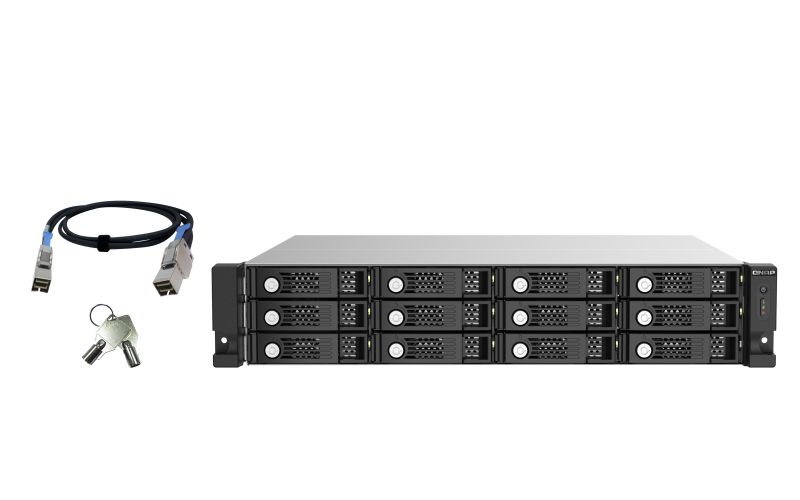 QNAP EXPANSION ENCLOSURE 12 BAIE SAS 12GBPS JBOD