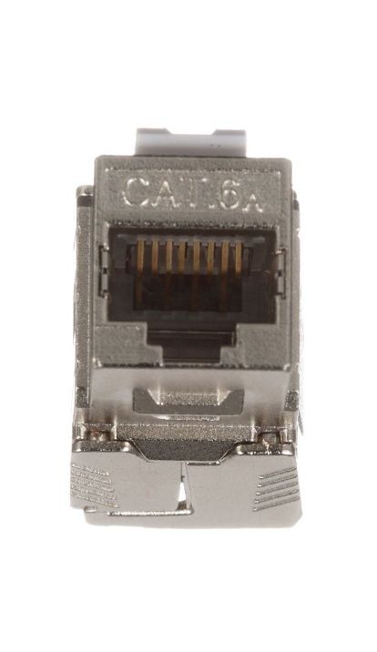 Jack Cat.6A RJ45 Keystone Shielded