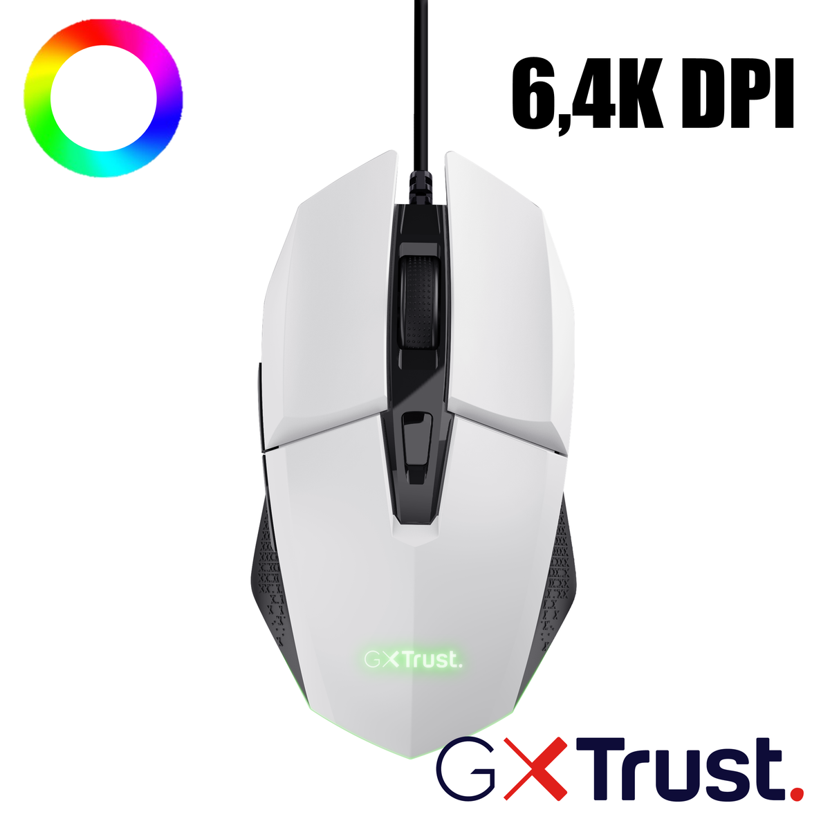 GXT109W FELOX GAMING MOUSE WHITE