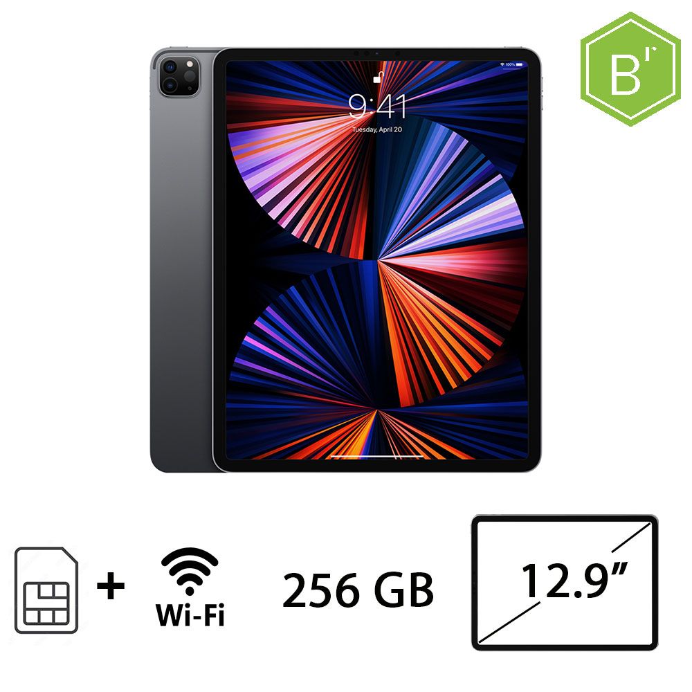 IPAD PRO 12.9 (6AGEN) WI-FI CELL 256GB SG/2Y - B