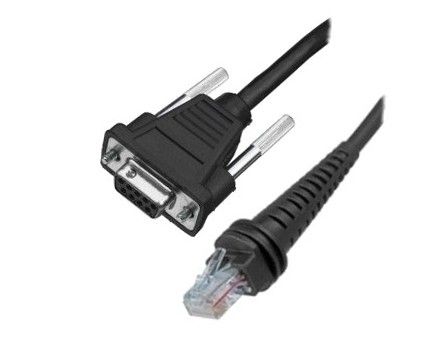 CABLE RS232 (5V SIGNALS), BLACK,FEMALE DB9,3METRI
