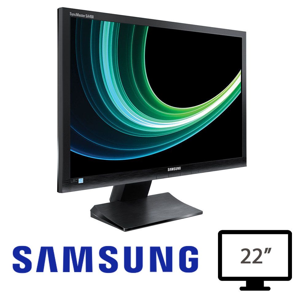 MONITOR SAMSUNG S22A450BW - 22