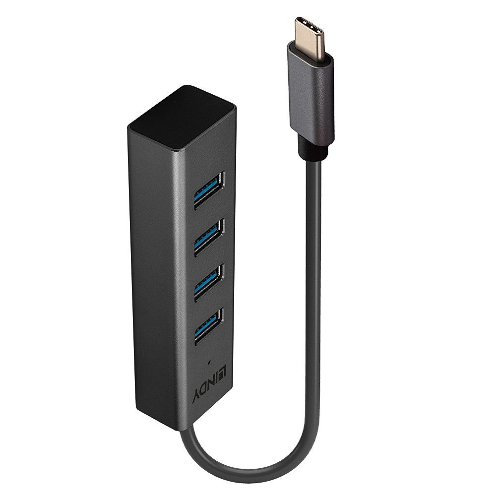 HUB USB 3.2 GEN 1 TIPO C, 4 PORTE